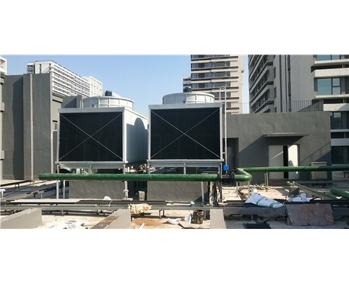 上海方形横流式冷却塔